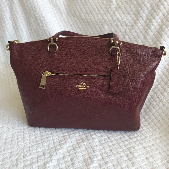 Coach Handbags - Prairie Satchel Pebble Leather